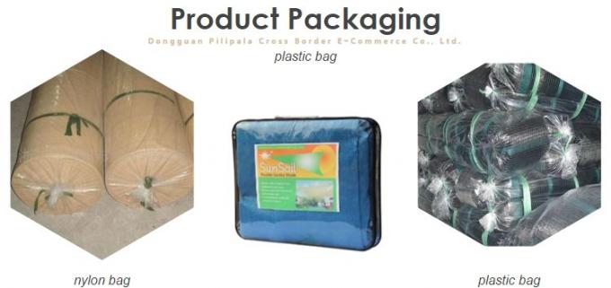 Pano reforçado 90% da máscara da estufa dos ilhós para o pátio da associação 4